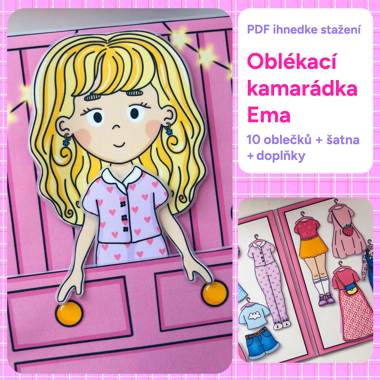 Oblékací kamarádka Ema