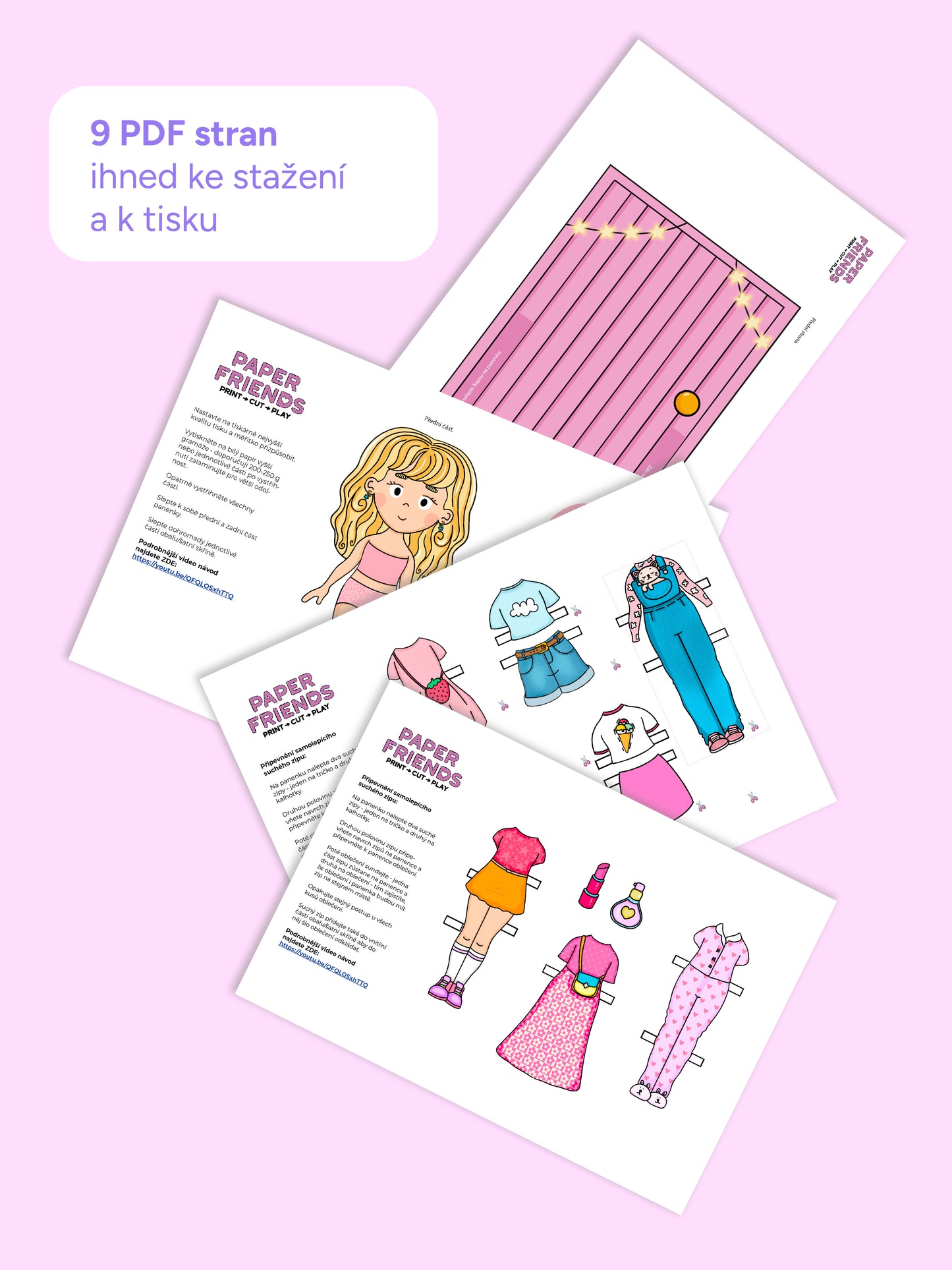 Oblékací kamarádka Ema