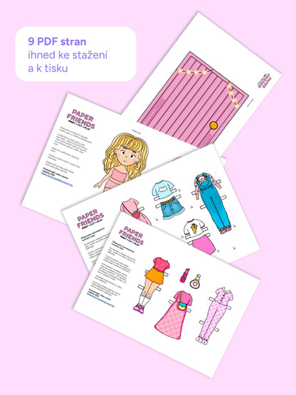 Oblékací kamarádka Ema